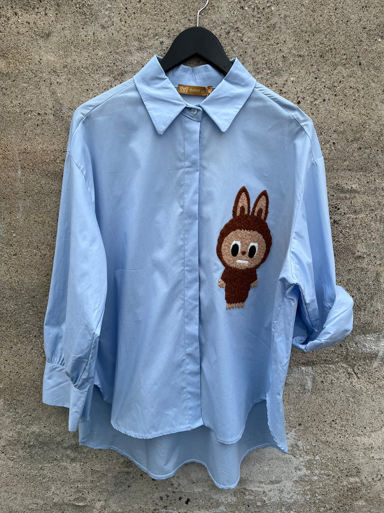 Boho Love B1286 skjorte La Bubu blue