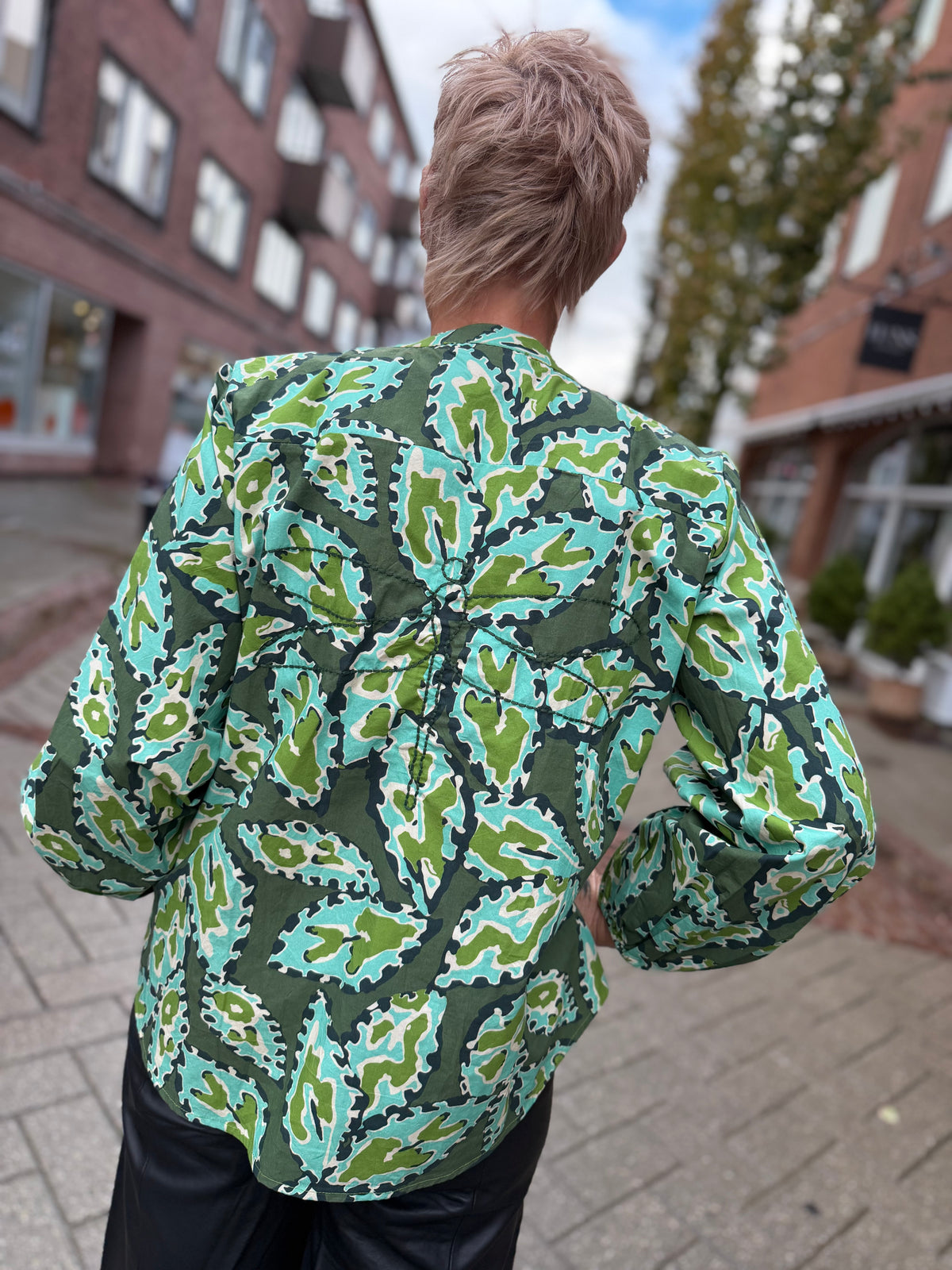 Gaspar 2607347 Læsø shirt print green