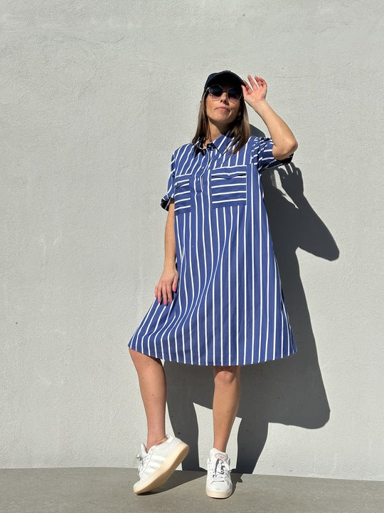 Gaspar 2601714 Nice poplin short dress