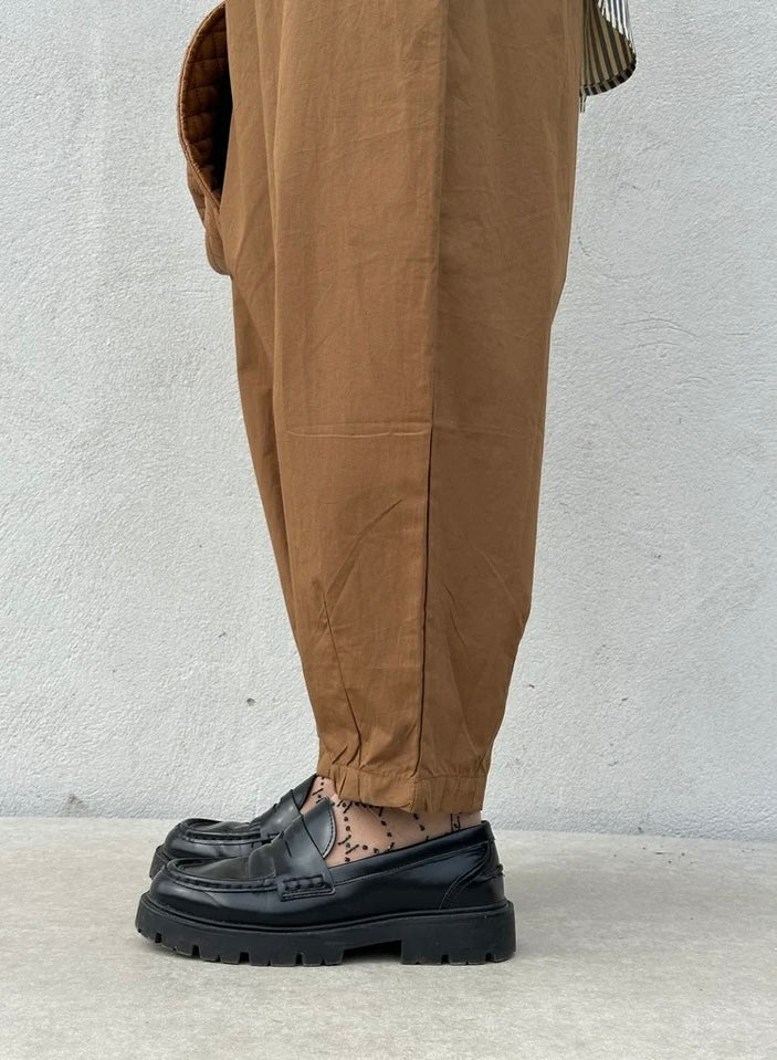 Gaspar 2510922 Colorado poplin pants dark camel