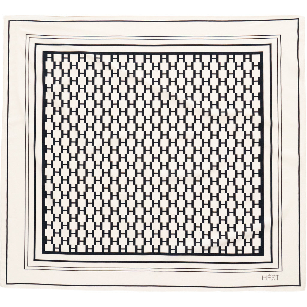 HÈST 2510330141 Venice scarf small jet black