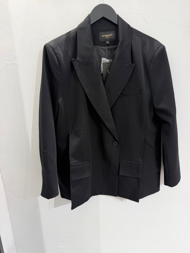 By Engbork Pocket blazer stripe black