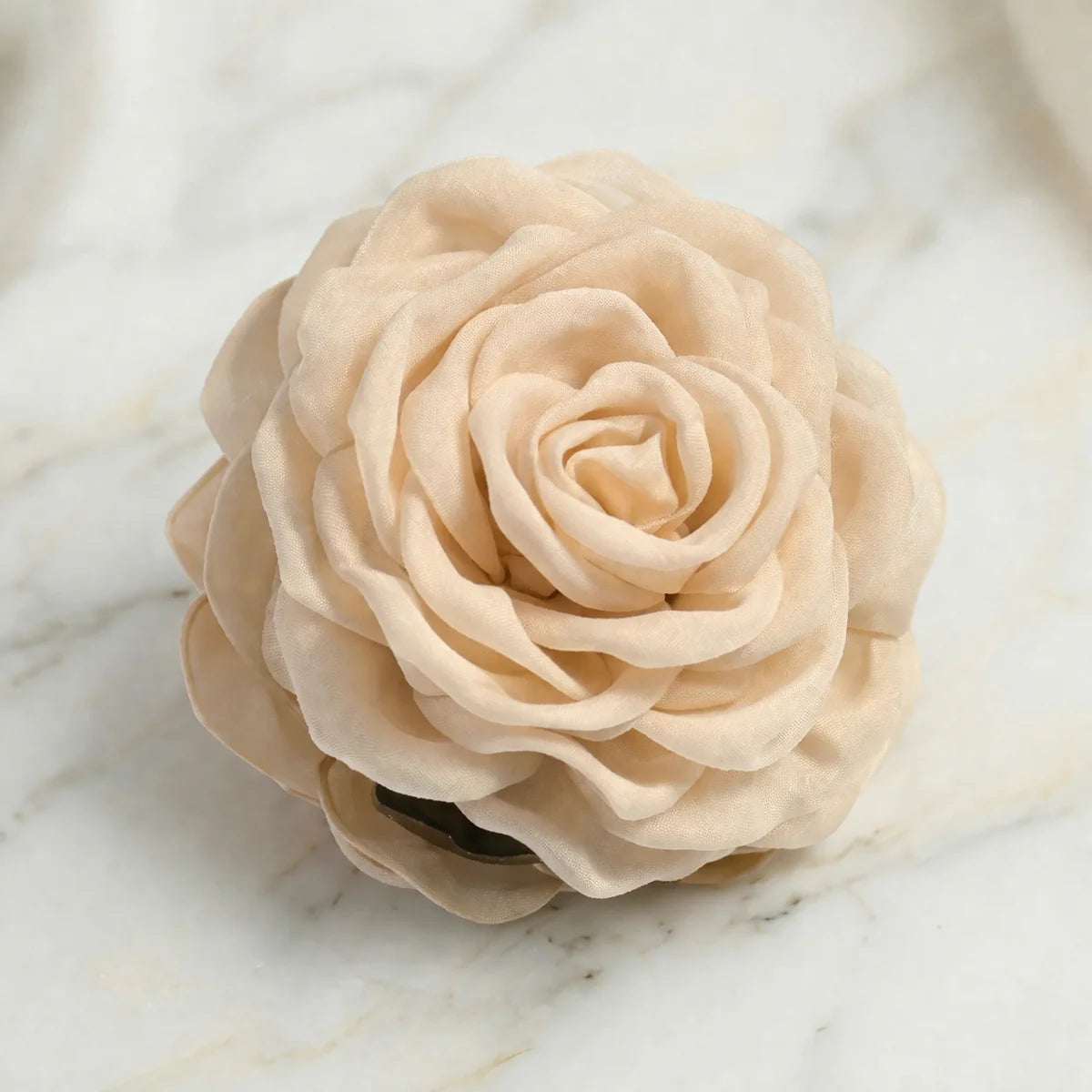 Namiso Hana rose hårspænde big cream