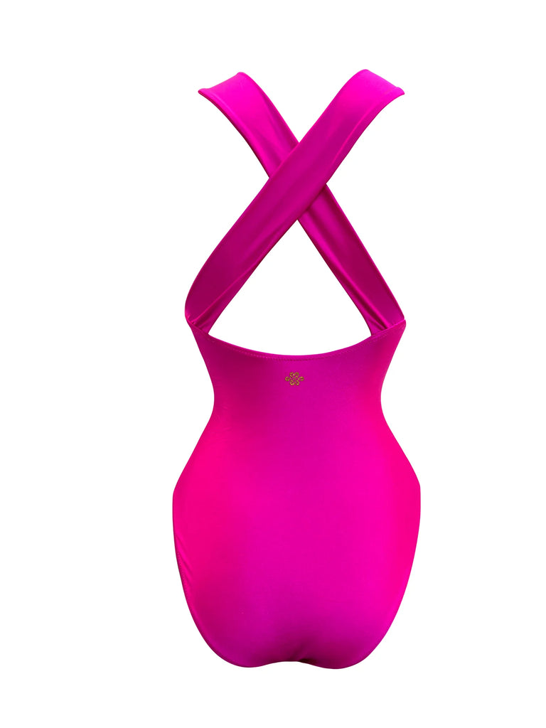 Kaanda Hot & Funky Badedragt shiny pink