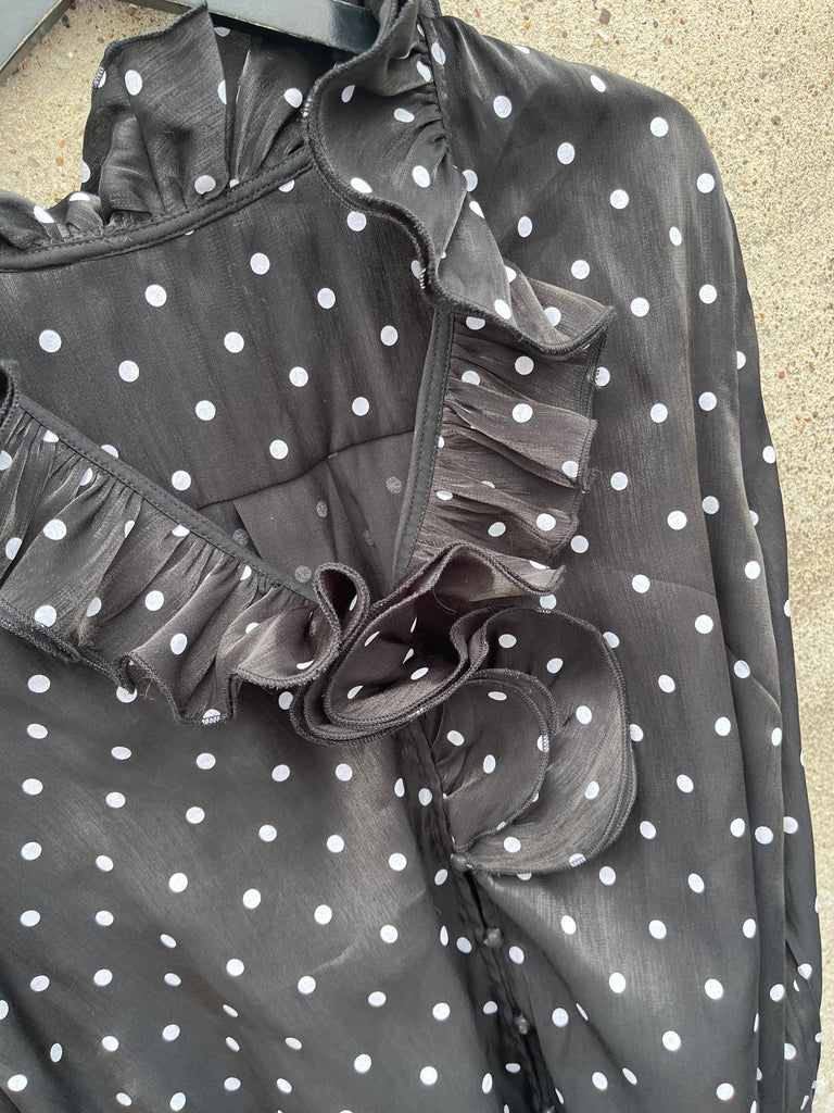 By Engbork Dotsy skjorte black