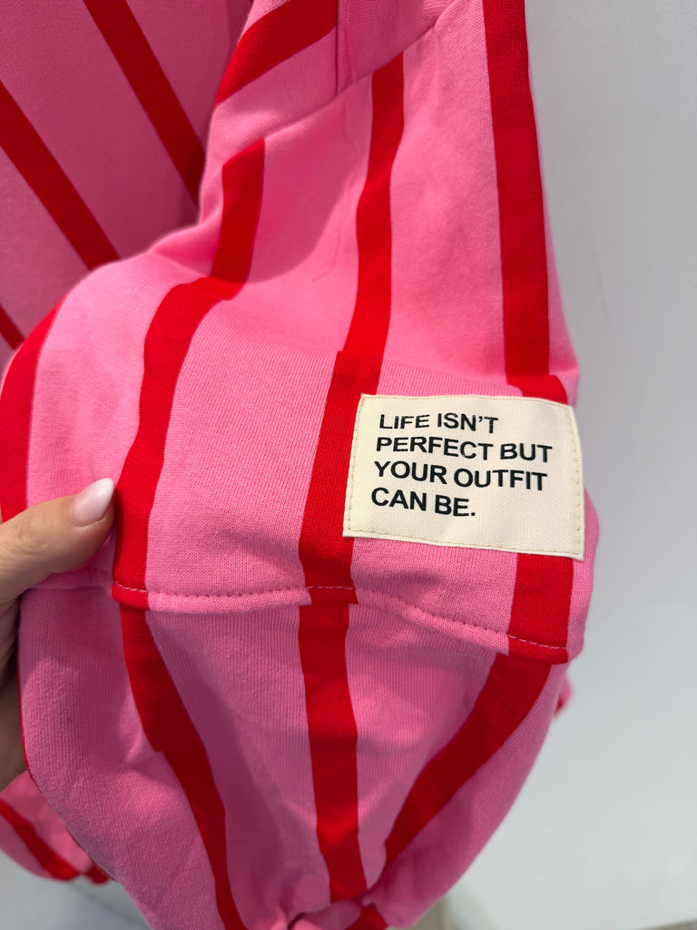 By Engbork Rosie blouse stripe pink