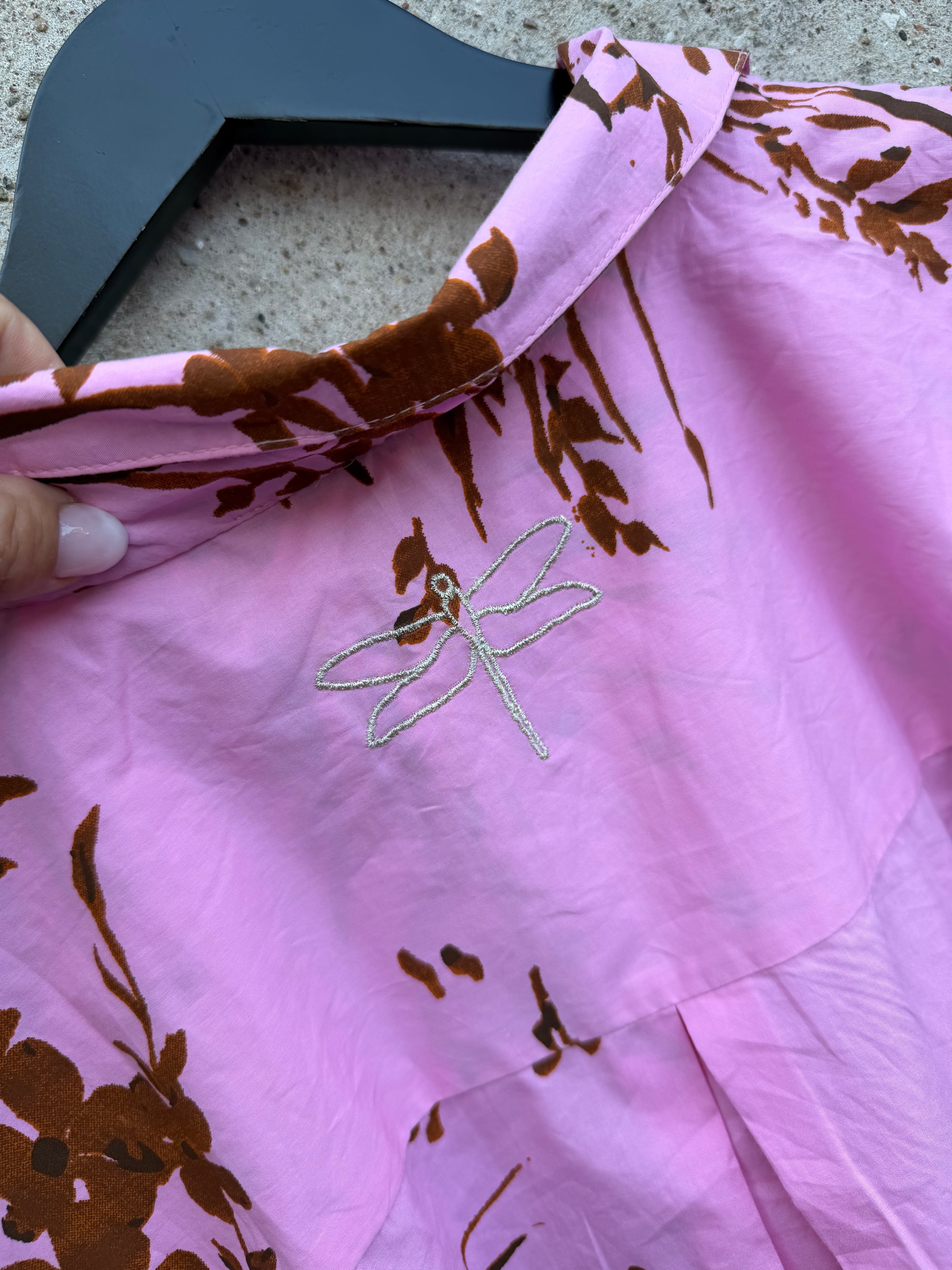 Gaspar 2601350 Java blouse pink