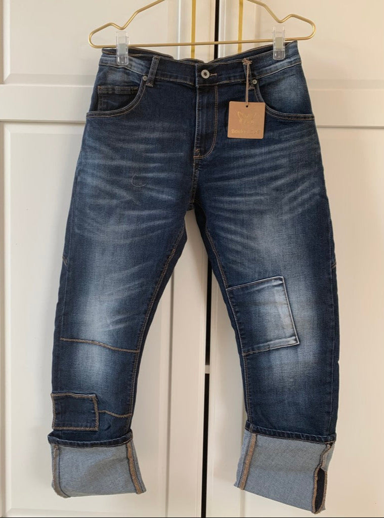 Boho Love B1272 jeans denim dark