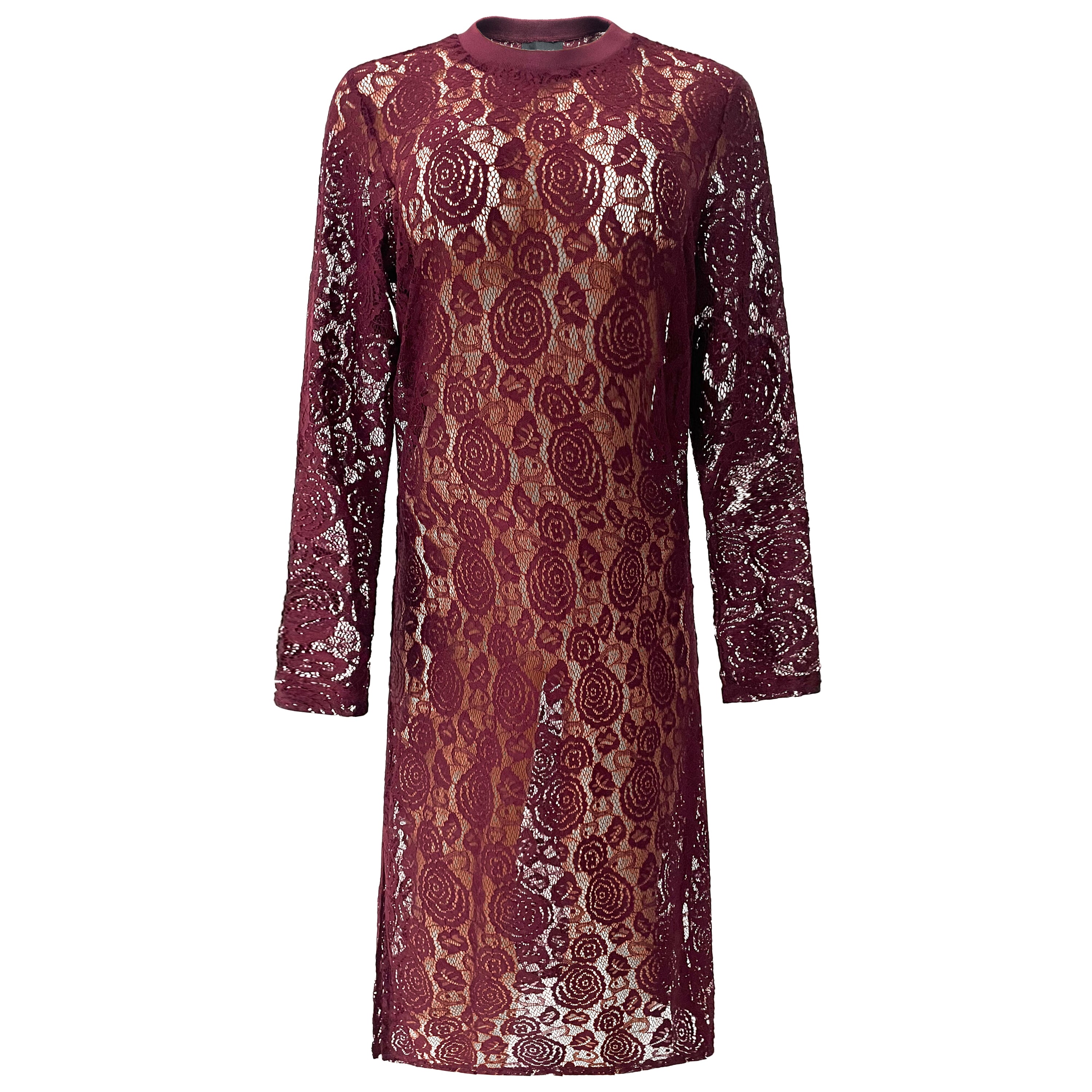 Liberte 22272 Lacy dress bordeaux