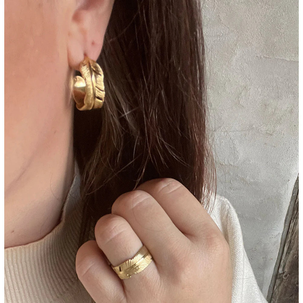 WOLFF jewelry 809 Leafy ring G