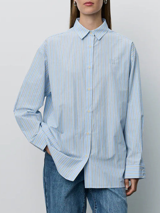 Sofie Schnoor S263245 Mercy striped shirt blue