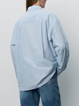 Sofie Schnoor S263245 Mercy striped shirt blue