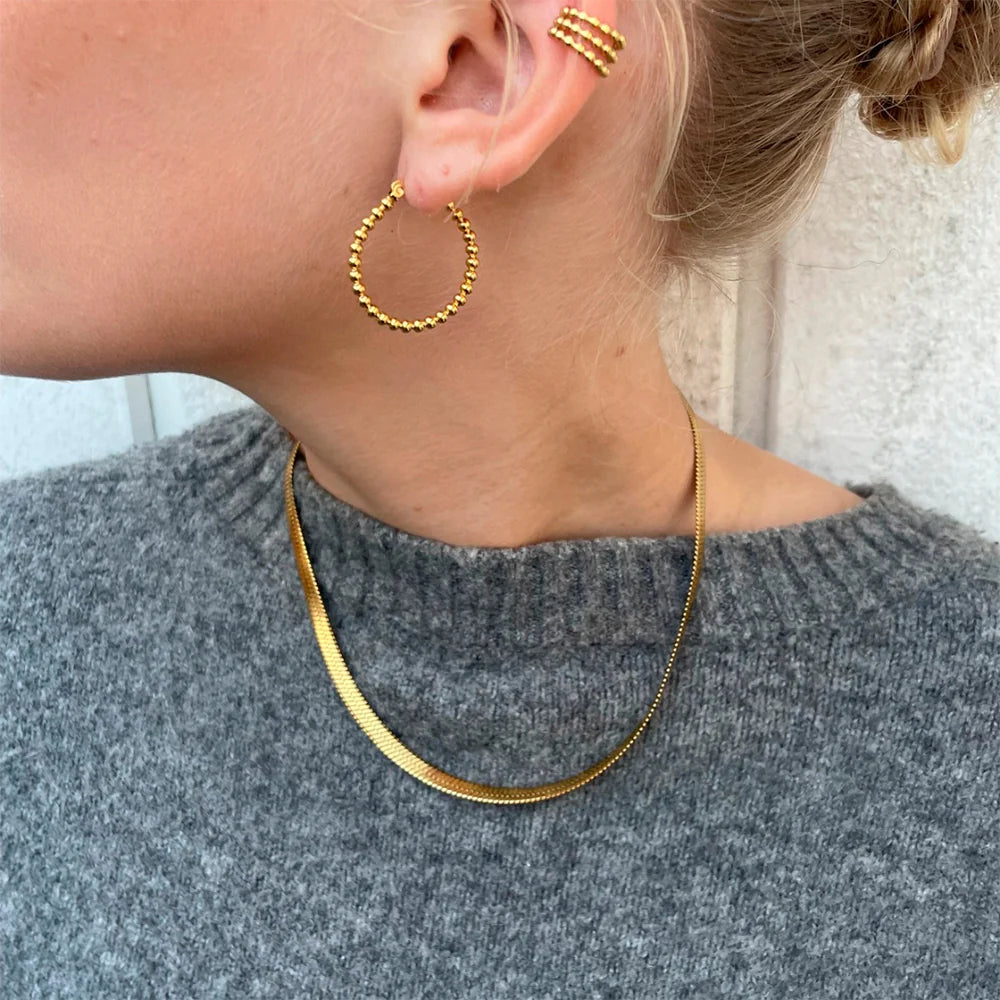 WOLFF jewelry 1191 mini boble ear cuff G