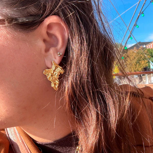 WOLFF jewelry 1221 Rustic big earring G