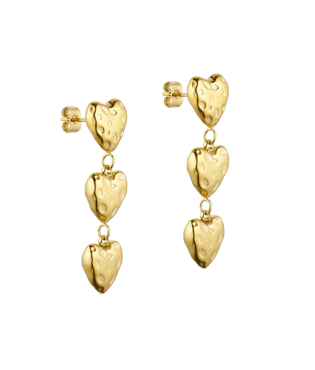 WOLFF jewelry 1213 Rustic heart earring G
