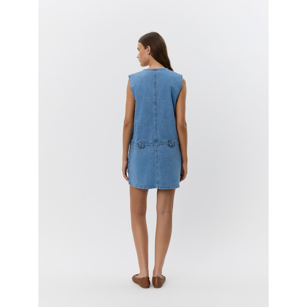 Sofie Schnoor S252186 Albertine dress denim