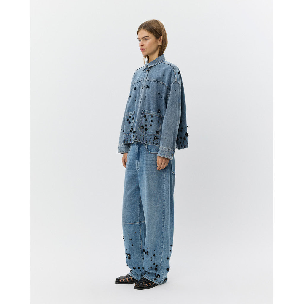 Sofie Schnoor S261320 Amaya boxy jacket denim