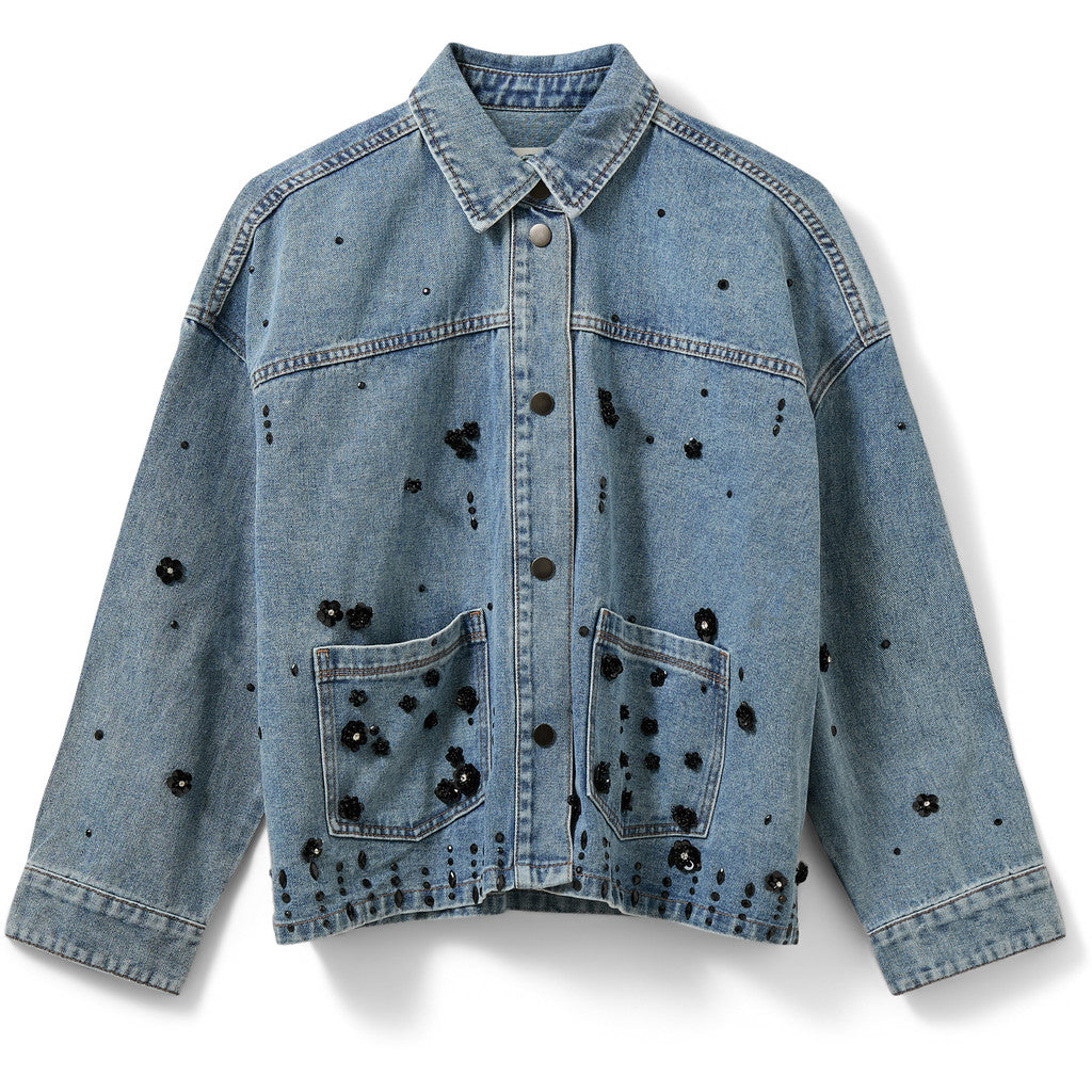 Sofie Schnoor S261320 Amaya boxy jacket denim