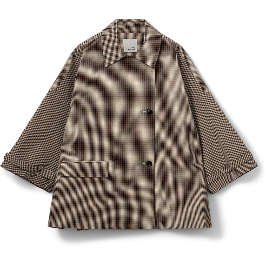 Sofie Schnoor S261365 Selina oversize check jacket