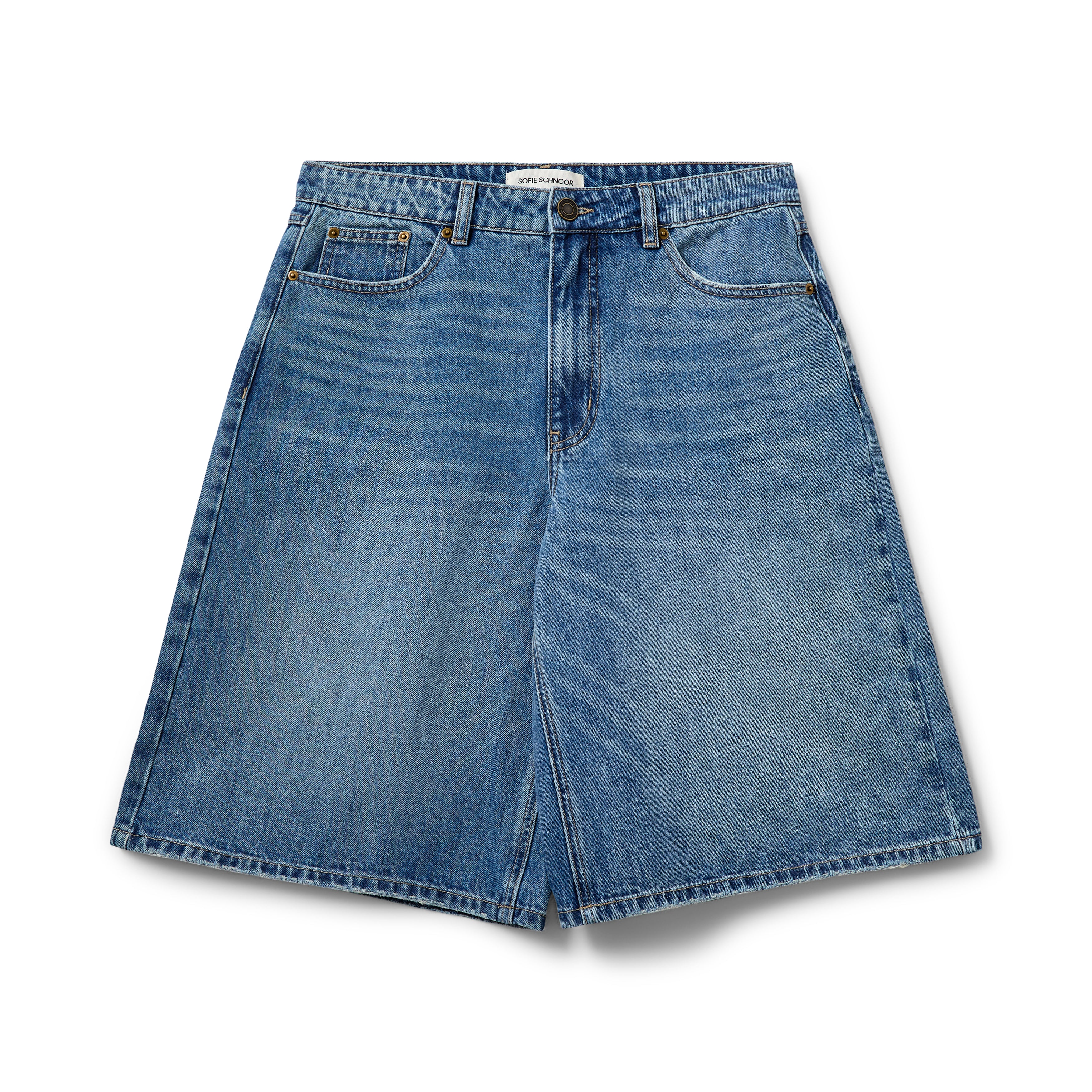 Sofie Schnoor SNOS727 Stoke oversized shorts blue
