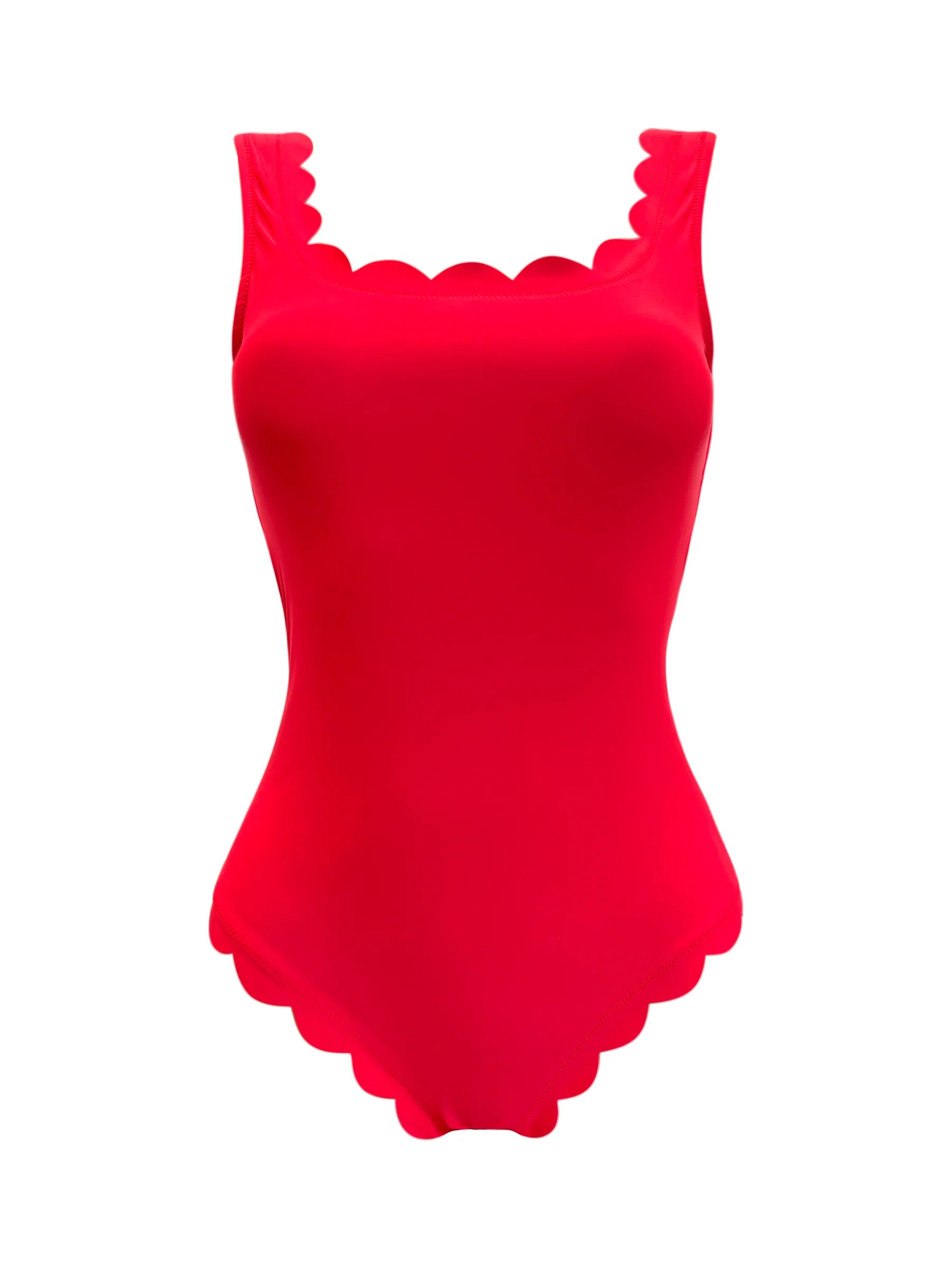 Kaanda swim suit tank red