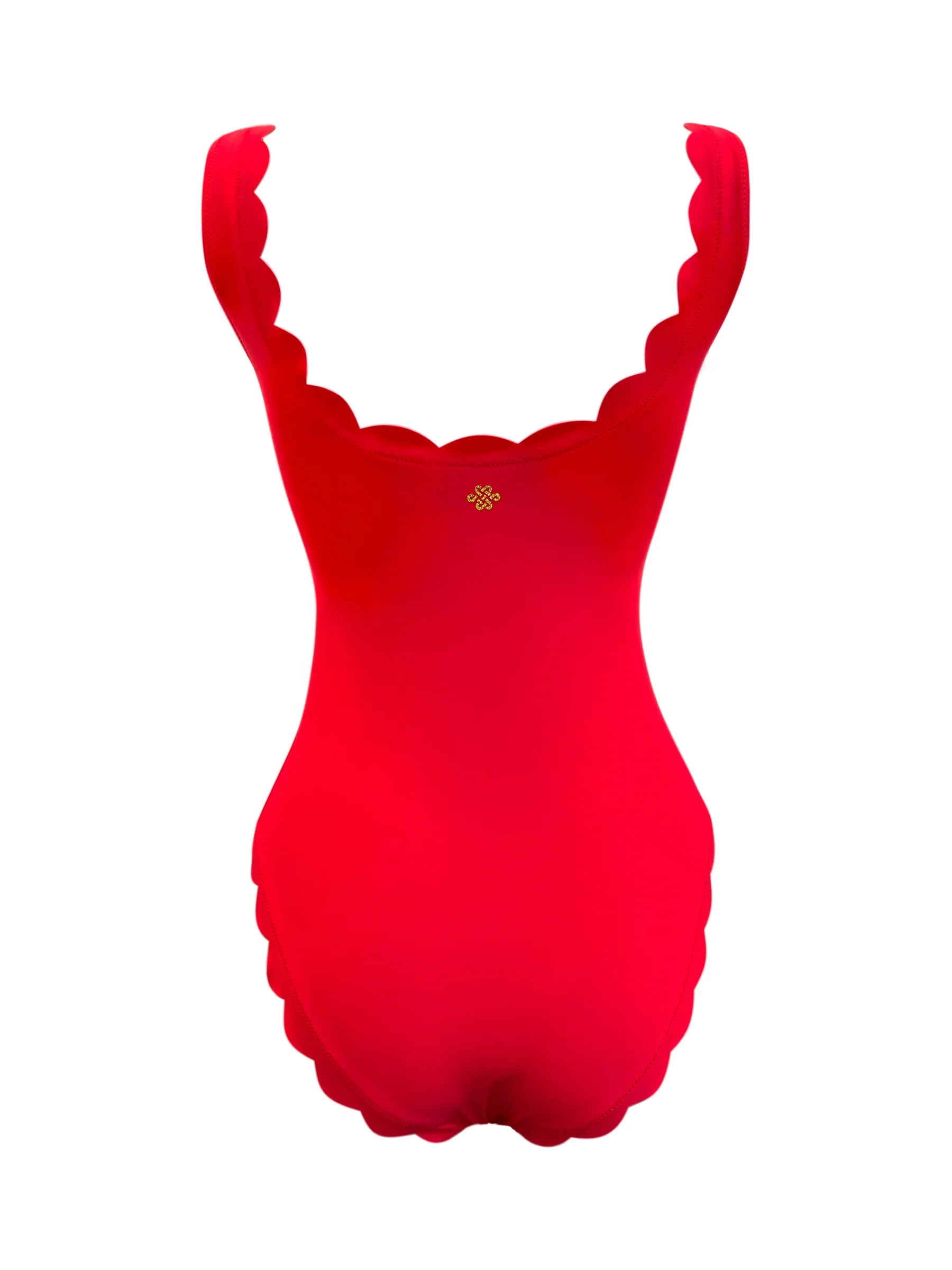 Kaanda swim suit tank red