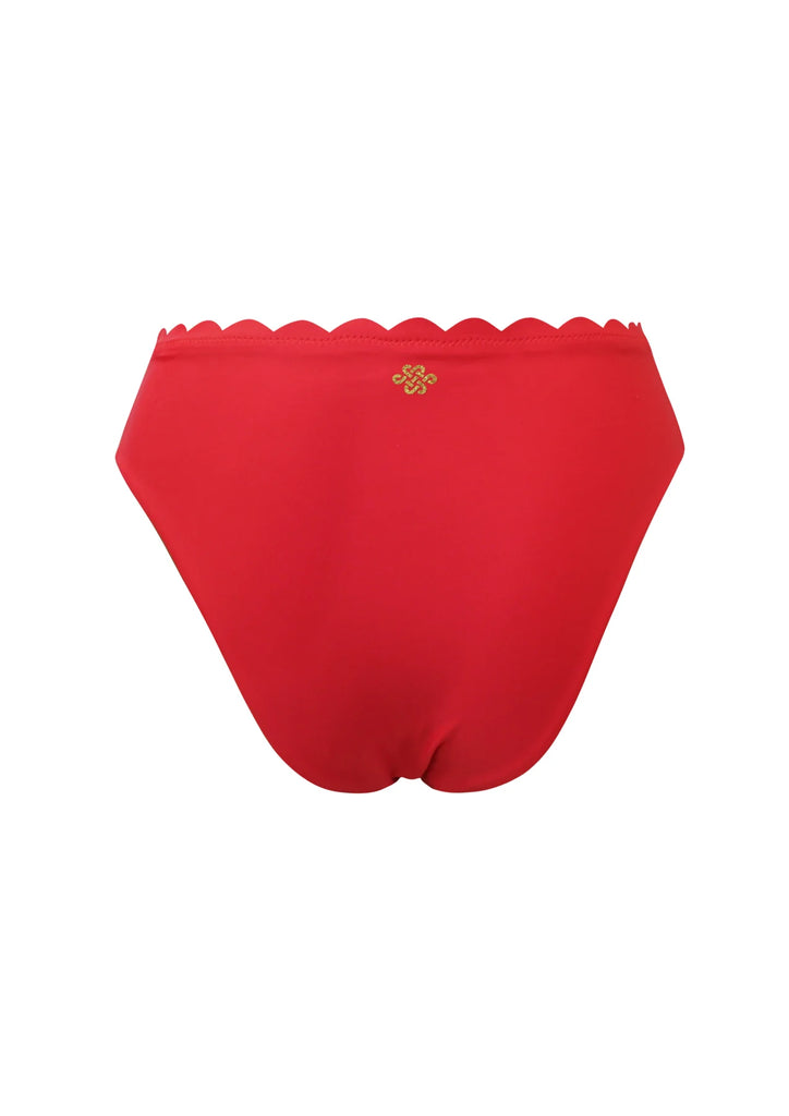 Kaanda Venus UW bikini bottom red