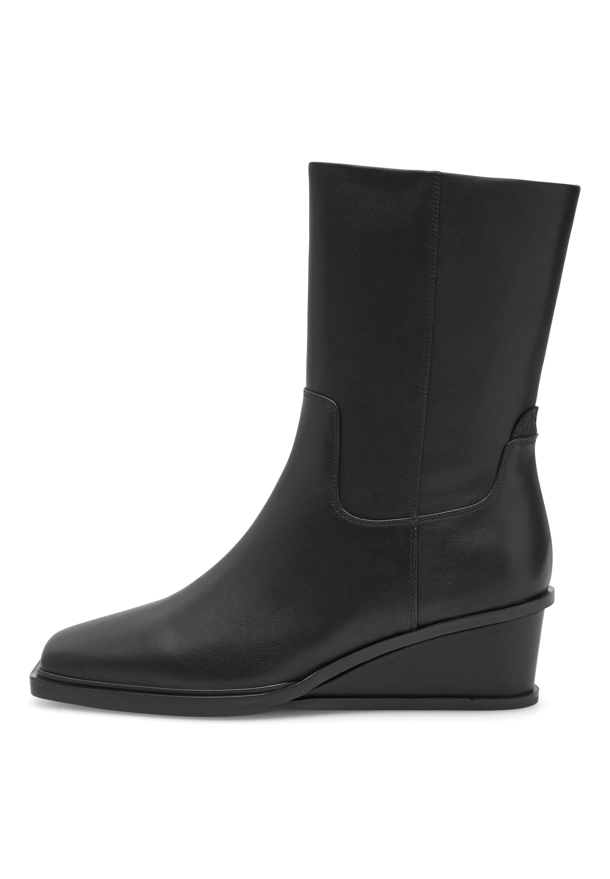 Woden WS184 Ann leather støvle black