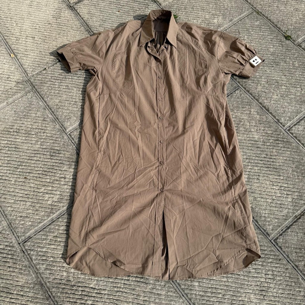 OM-HU Alberte 4962677 dress fango