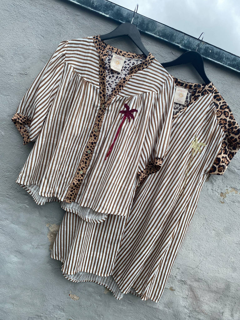 By Engbork Palm leo dress