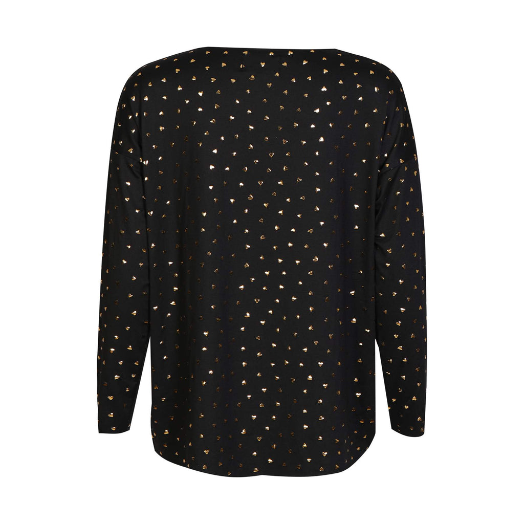 Liberte 9504 Alma LS top heart black