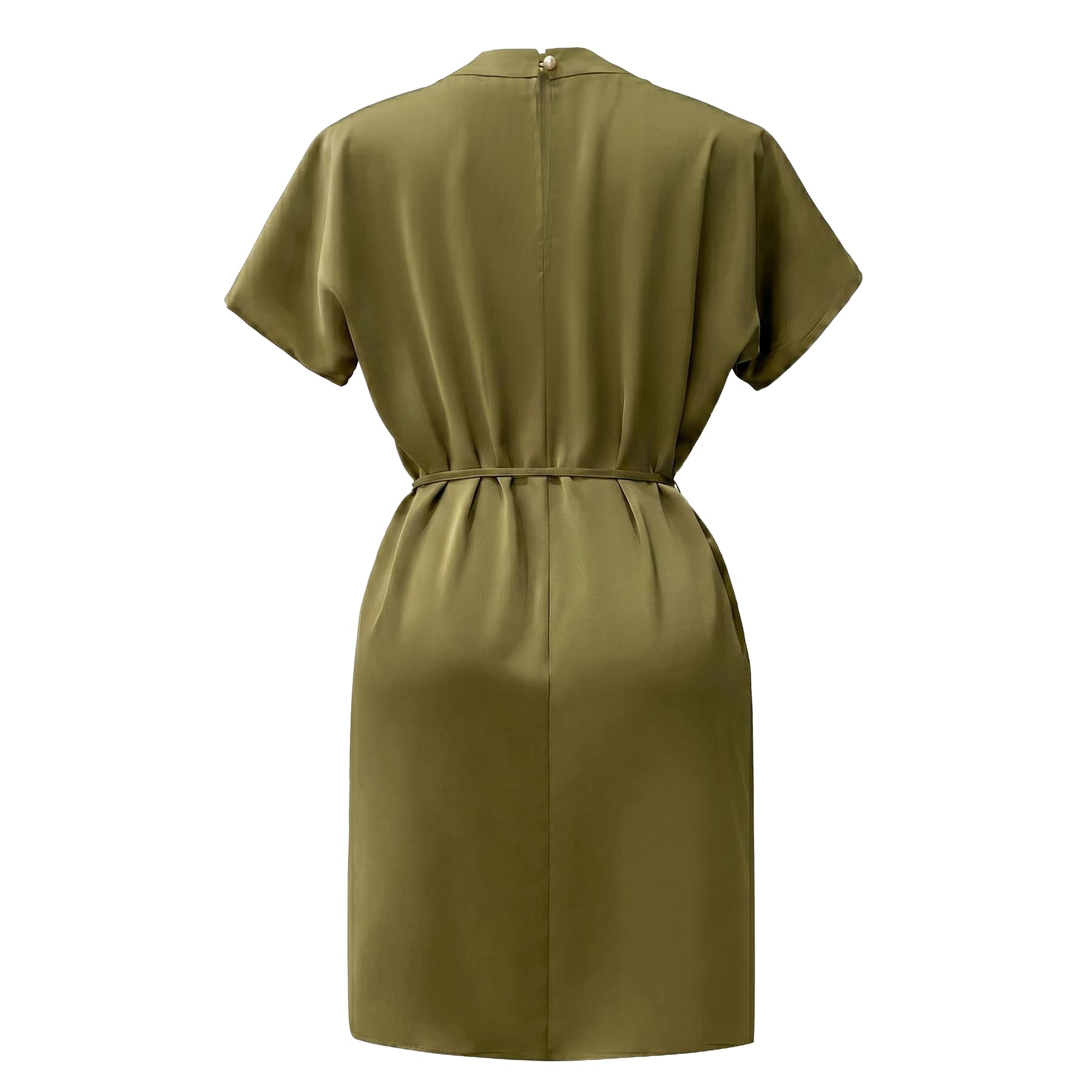 Liberte 22455 Pip pearl dress avocado