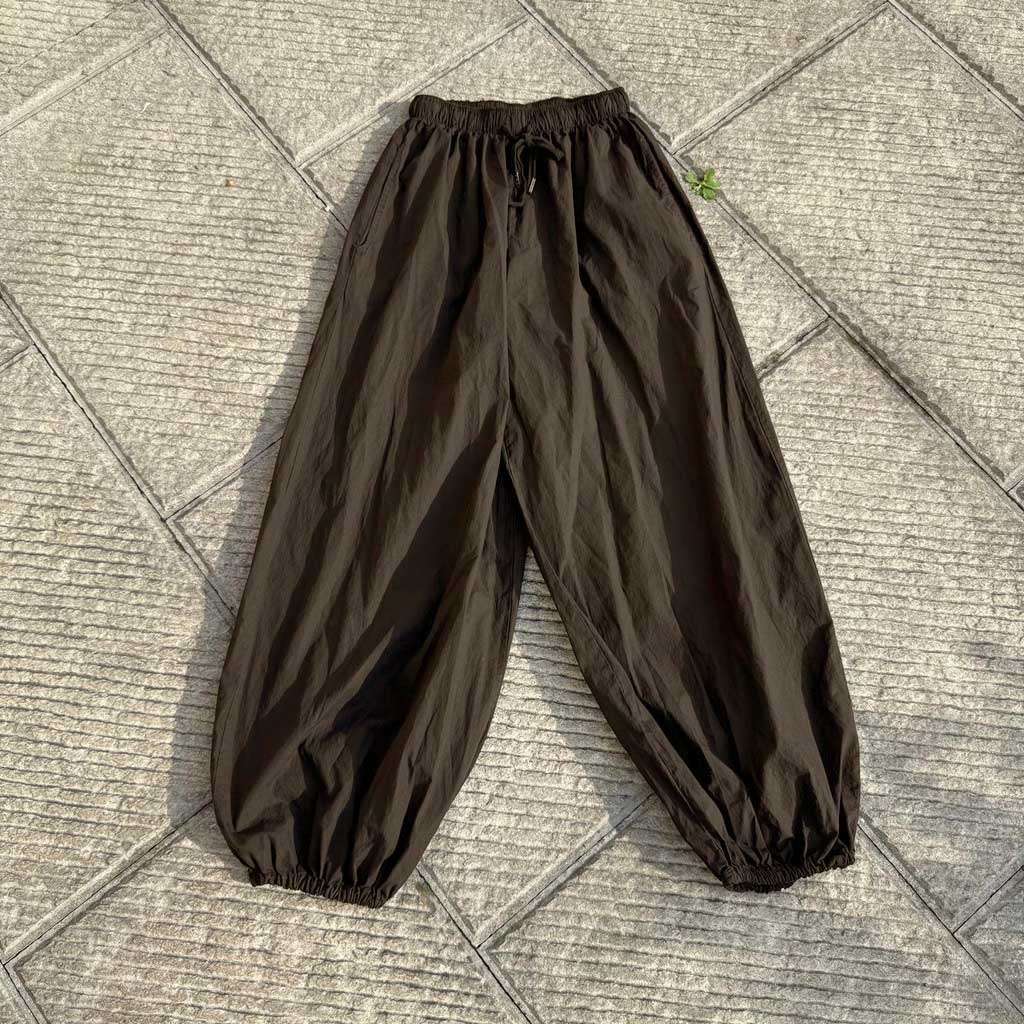 OM-HU Barca 826279 balloon pants brown