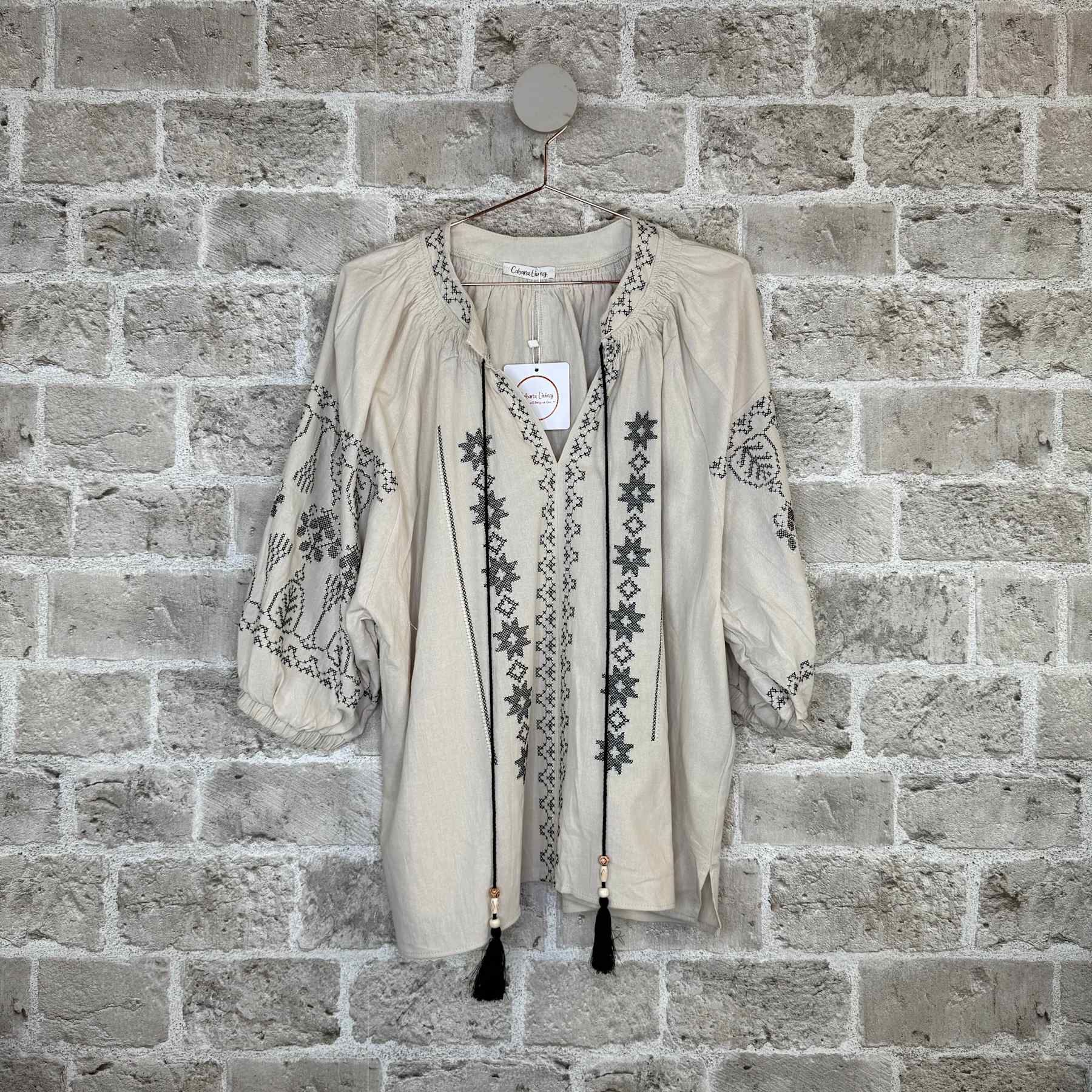 CABANA Living Rici 6191 shirt beige