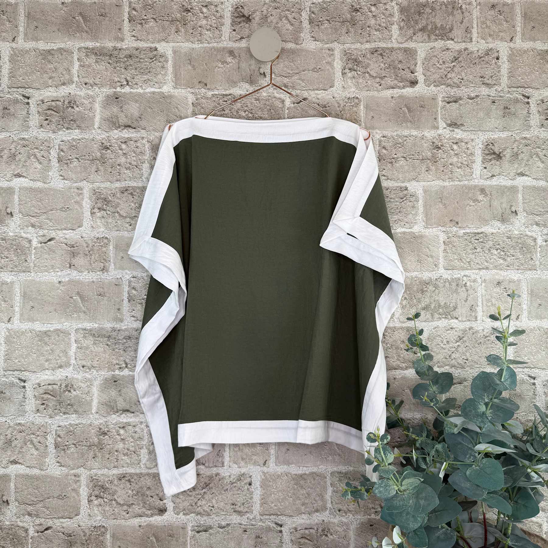 CABANA Living Diza blouse kaki