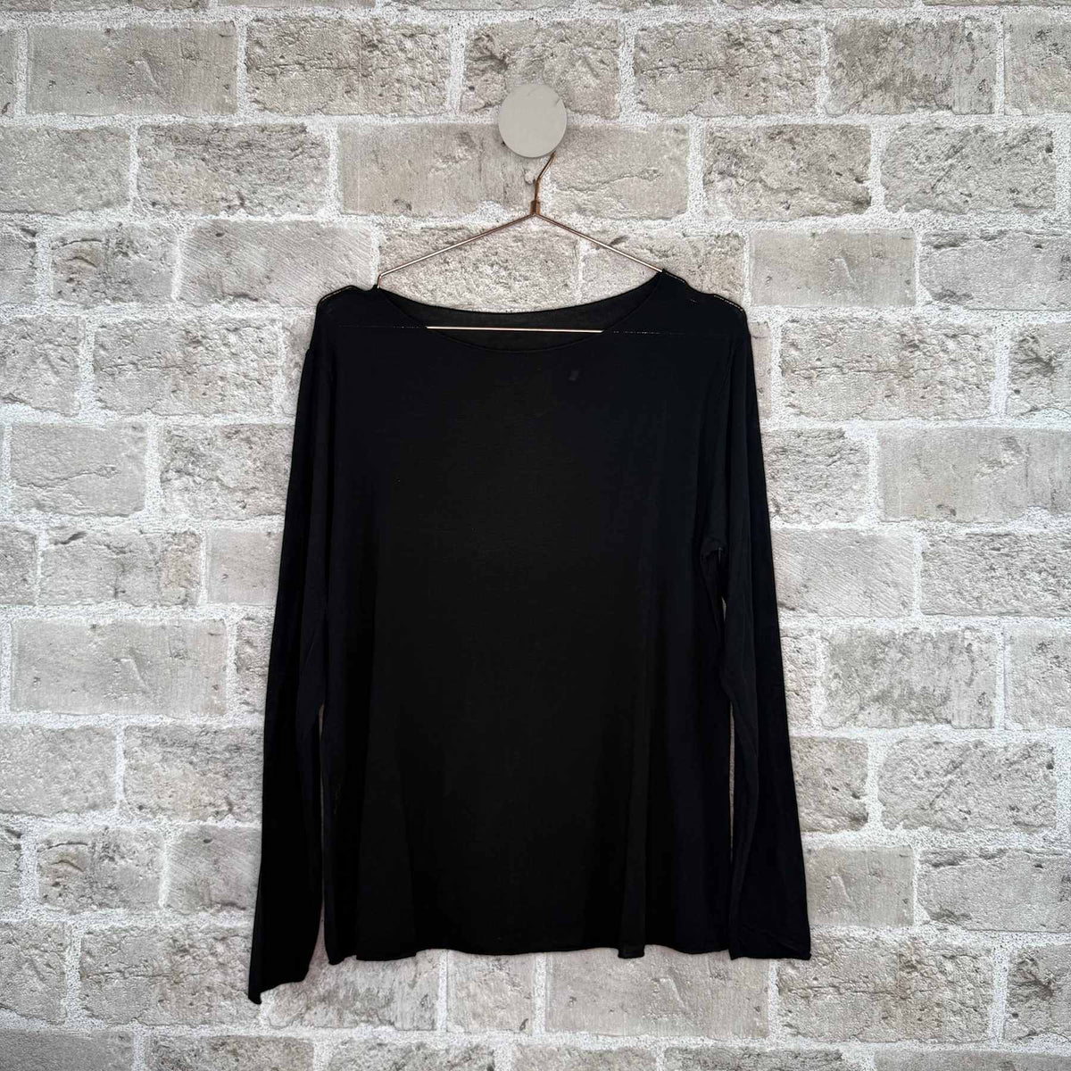 CABANA Living Cash Loose blouse solid brown