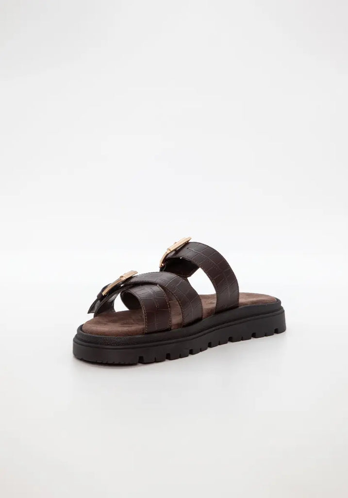 Duffy 7523355 Gallarate tre sandal brown