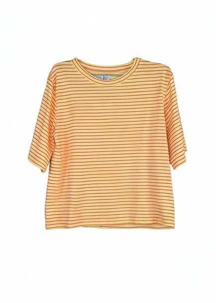 OM-HU 20503 Barin T-shirt blouse yellow