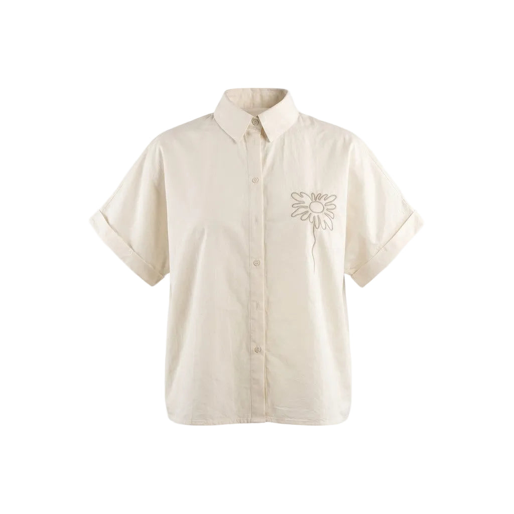 OM-HU Kicka 4682850 shirt beige