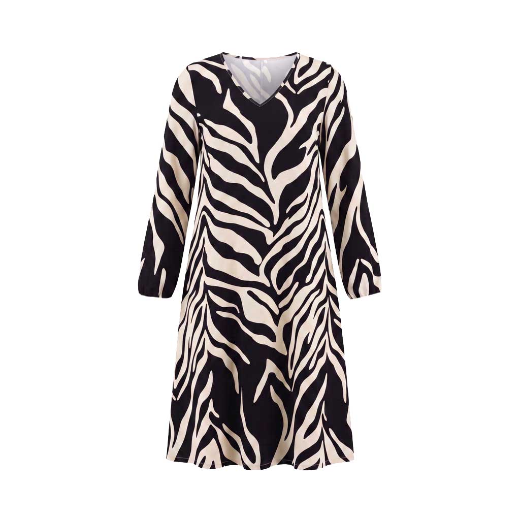 OM-HU Marian M248H dress zebra