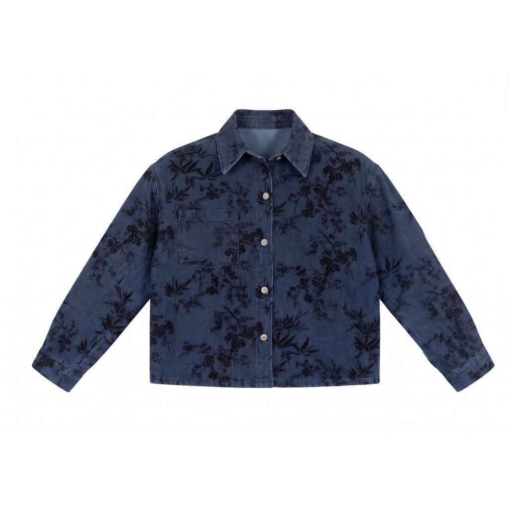 OM-HU Myrinne 226605 shirt denim blue