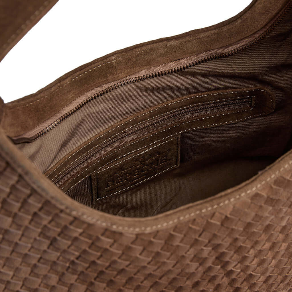 Depeche 17076 Berlin handbag mud