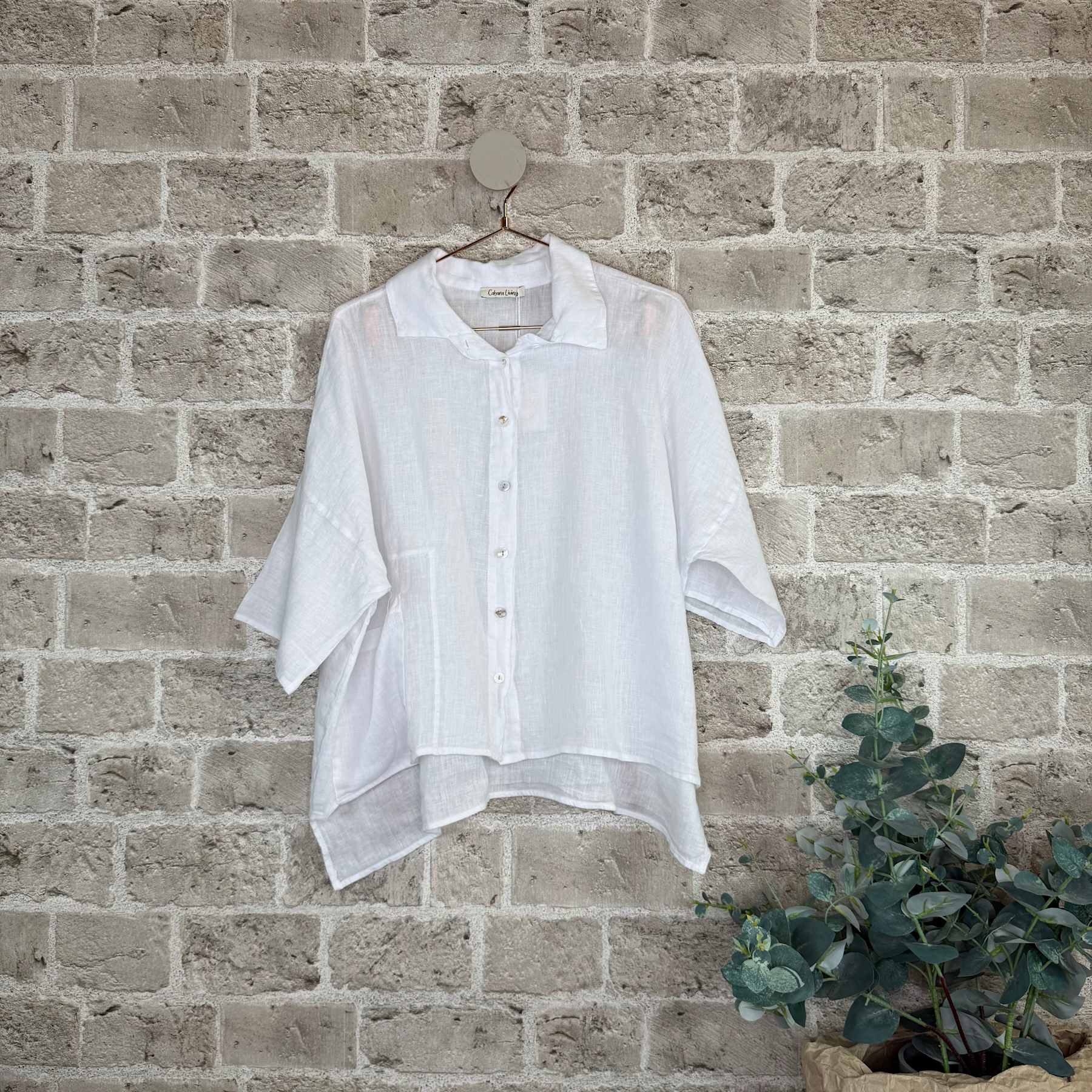 CABANA Living Judy shirt white