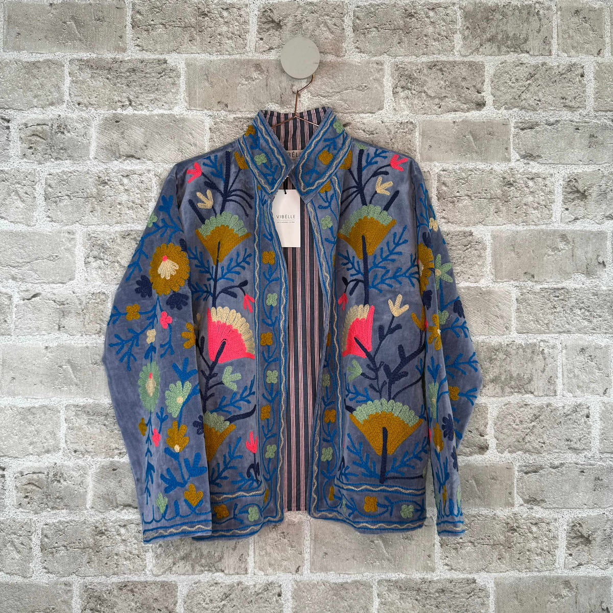 CABANA Living Bluet jacket short dush blue