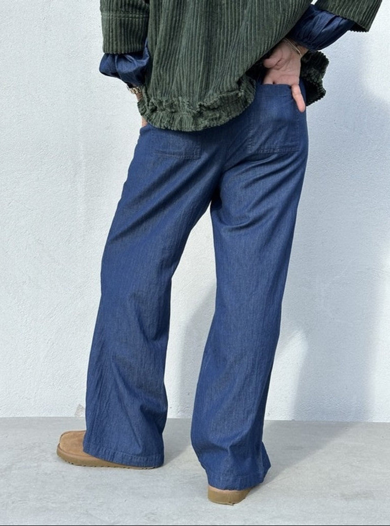 Gaspar 2501931 Honolulu bukser sporty denim