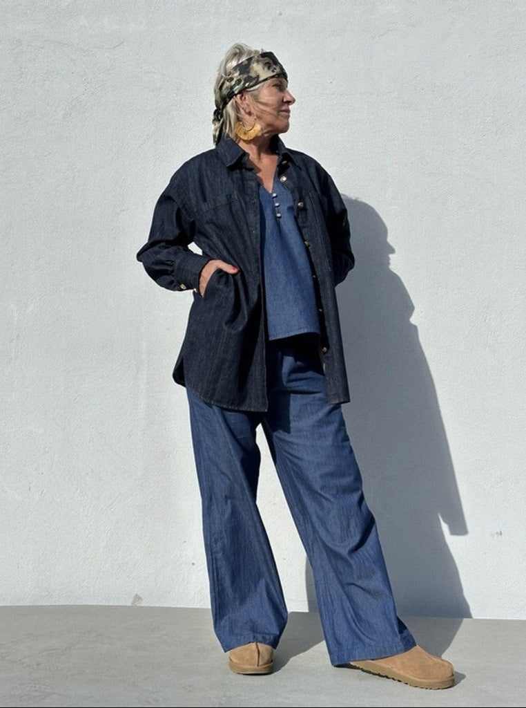 Gaspar 2501931 Honolulu bukser sporty denim