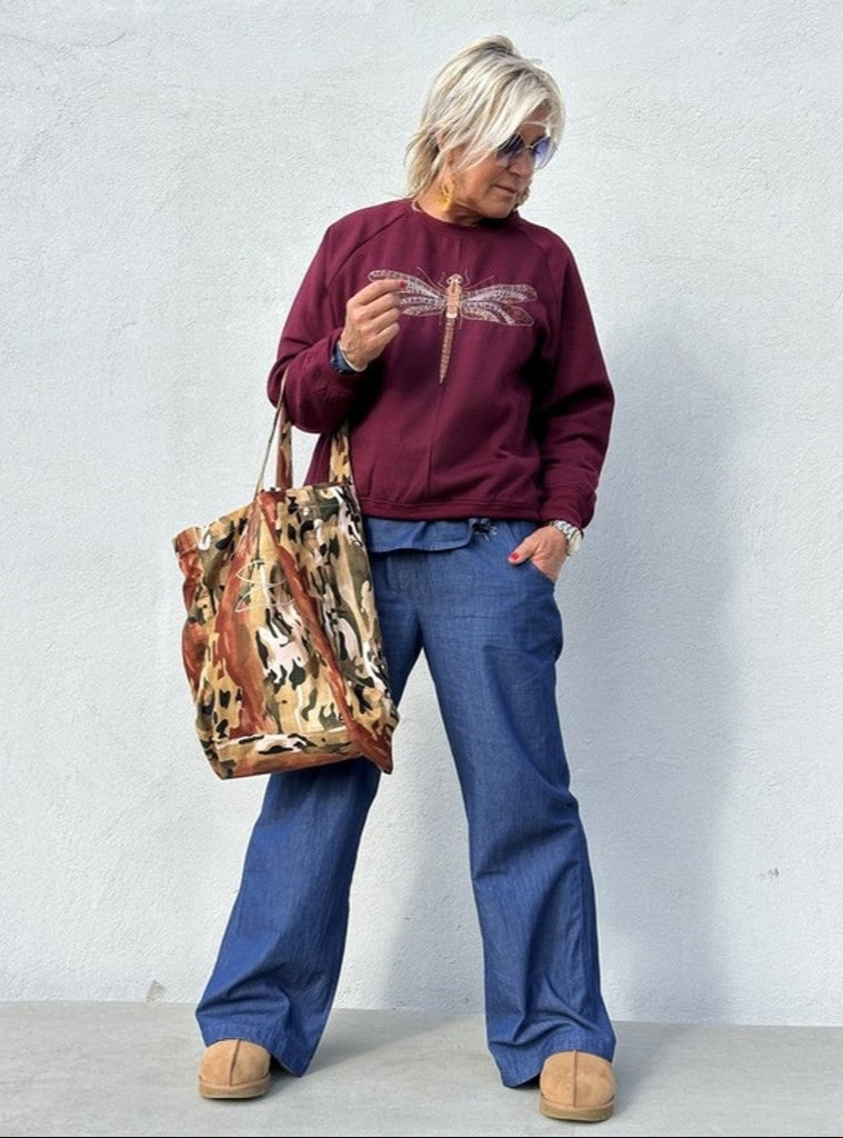 Gaspar 2501931 Honolulu bukser sporty denim