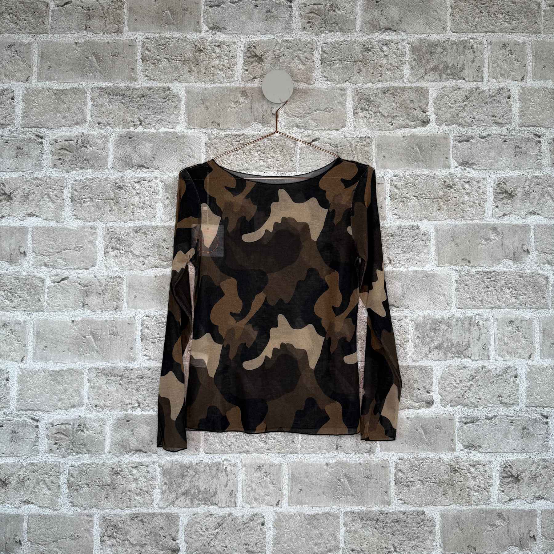 CABANA Living 12733 Cash blouse camo mou