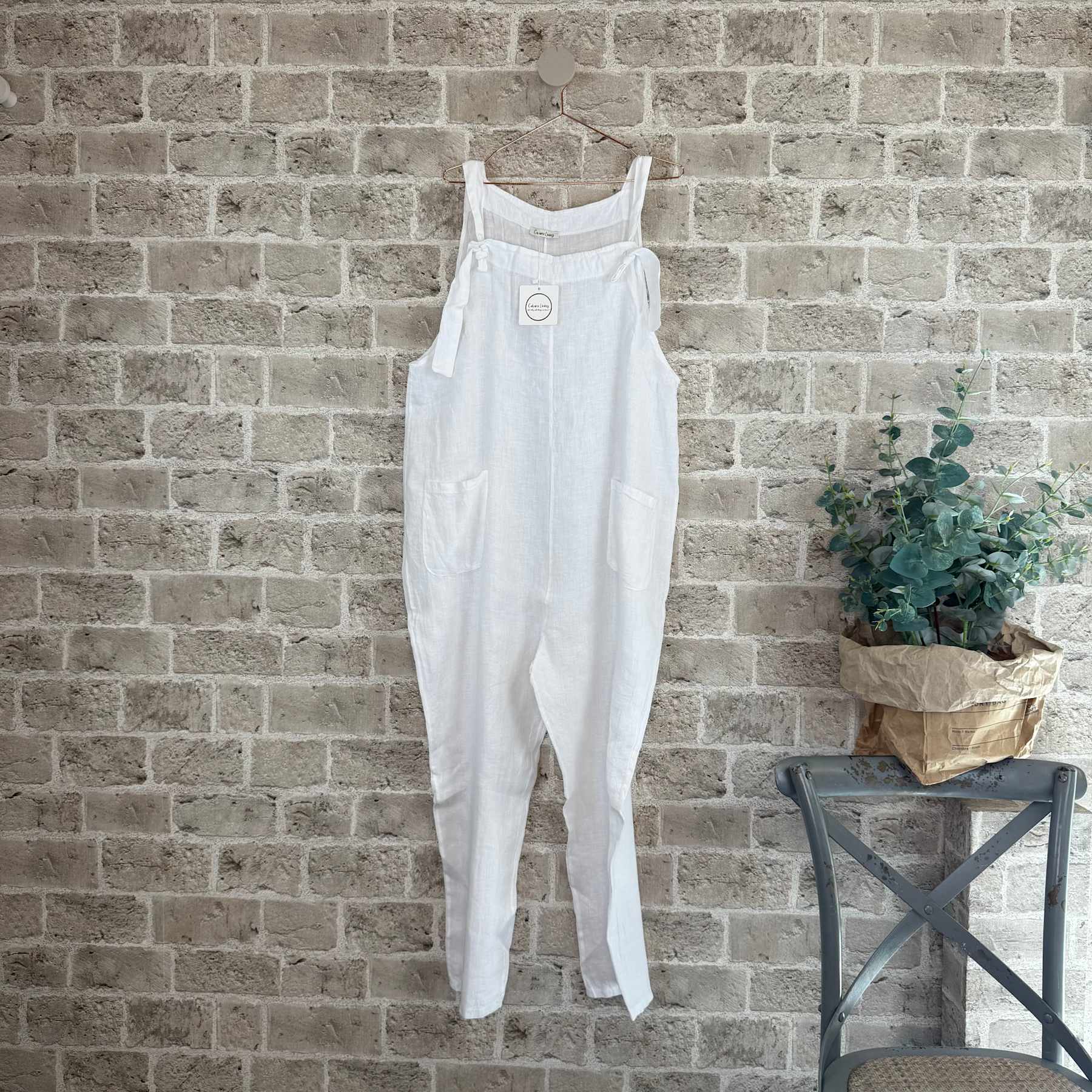 CABANA Living 6634 Figne jumpsuit white