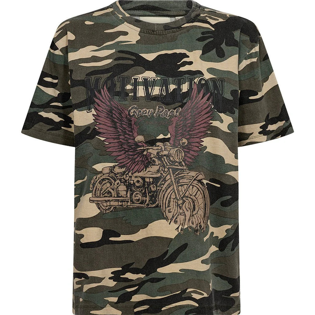 Depeche 100452 Liza Camo T-shirt